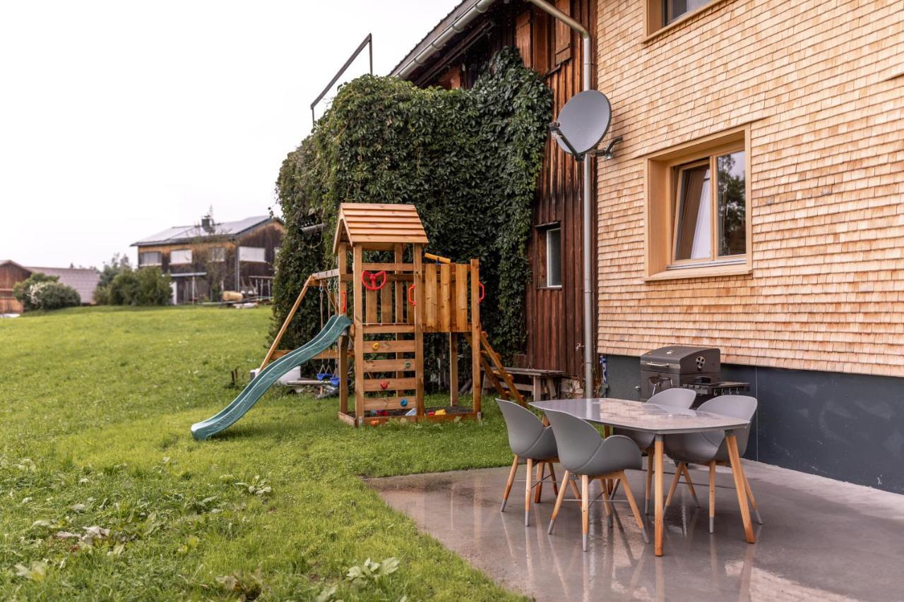Hus Buendt Lägenhet Krumbach  Exteriör bild